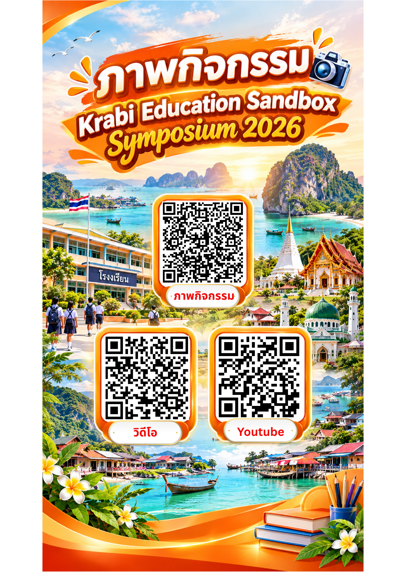 งานมหกรรมนิทรรศการวิชาการ (Symposium) โรงเรียนพื้นที่นวัตกรรมการศึกษาจังหวัดกระบี่ ปีงบประมาณ 2569